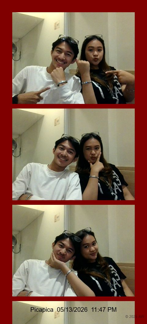 Photo strip Aditya & Cheisabilla